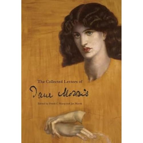 Book cover featuring a portrait of Jane Morris against a textured mustard-yellow background.