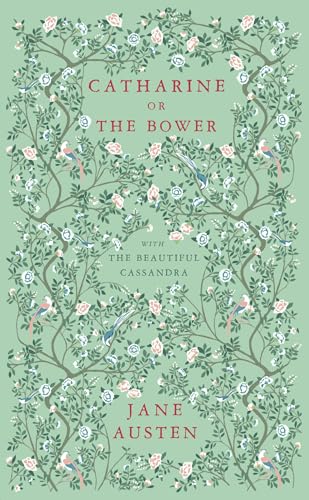 Book cover with floral pattern, birds, and text in a light green background.