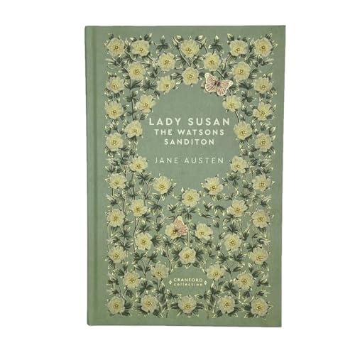 Hardcover book with classic literature text, decorative elements, and Jane Austen's name prominently displayed.