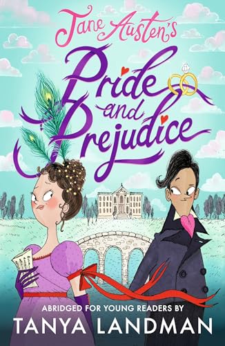 Cover of “Pride and Prejudice” abridged edition with illustrated characters.
