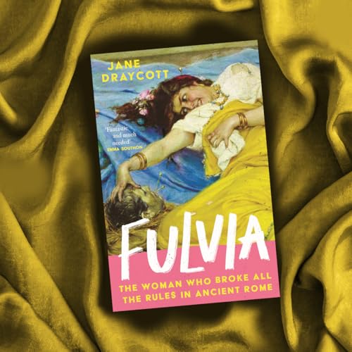 Book cover featuring a classical painting of a woman touching a severed head.
