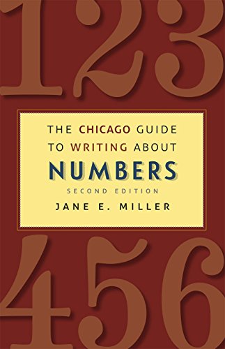Book cover: "The Chicago Guide to Writing About Numbers," second edition.