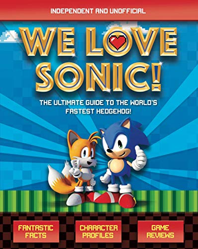 Book cover featuring Sonic the Hedgehog and Tails in a pixelated landscape.