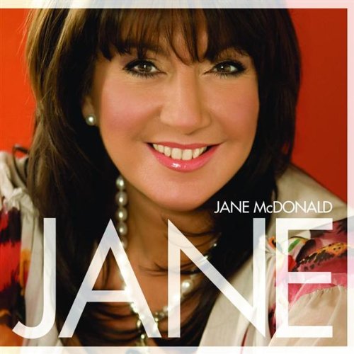 CD cover featuring a smiling portrait of Jane McDonald with bold text.