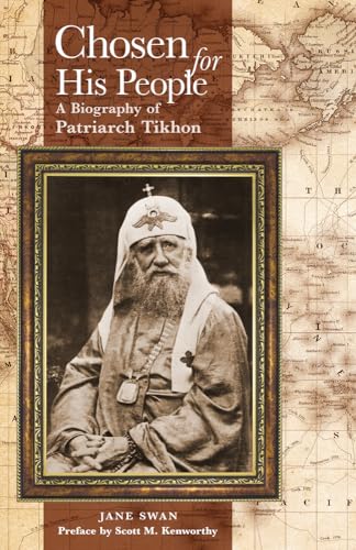Book cover featuring a portrait of Patriarch Tikhon in religious attire.