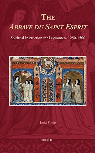 Book cover with medieval illuminated manuscript depicting religious figures.
