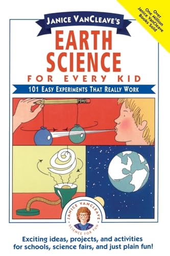 BookSSCBook cover for Earth Science for Every Kid featuring science experiment illustrations.