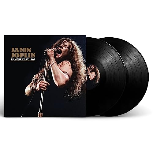Janis Joplin's "Fillmore East 1969" double vinyl record with cover art.