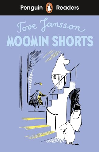 Book cover: "Moomin Shorts" by Tove Jansson, featuring Moomin characters.