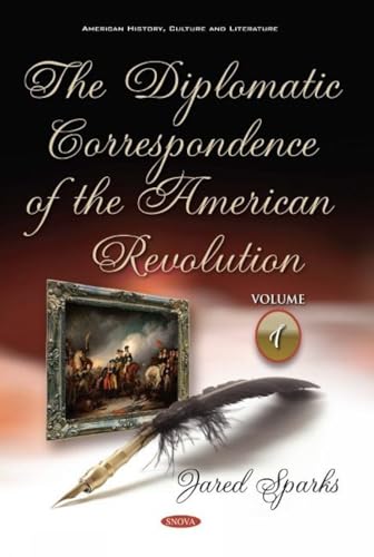 Book cover: “The Diplomatic Correspondence of the American Revolution,” volume 1.