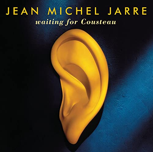 CD cover for Jean-Michel Jarre’s “Waiting For Cousteau” featuring a golden ear.