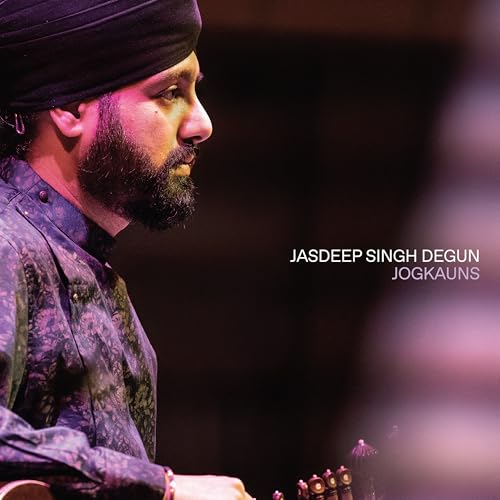 Jasdeep Singh Degun album cover featuring a man with a turban and beard.