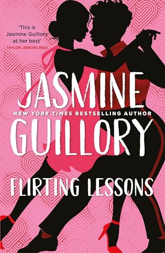 Book cover showing silhouettes of two people dancing against a pink heart-patterned background.