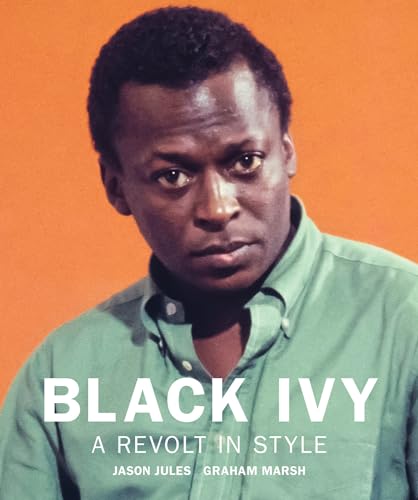 Book cover featuring a portrait of Miles Davis against an orange background.