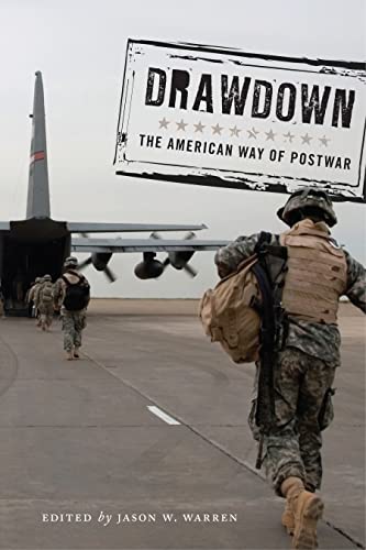 Book cover depicting soldiers walking towards a military transport plane.
