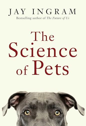 Book cover with title “The Science of Pets” and a dog’s face.
