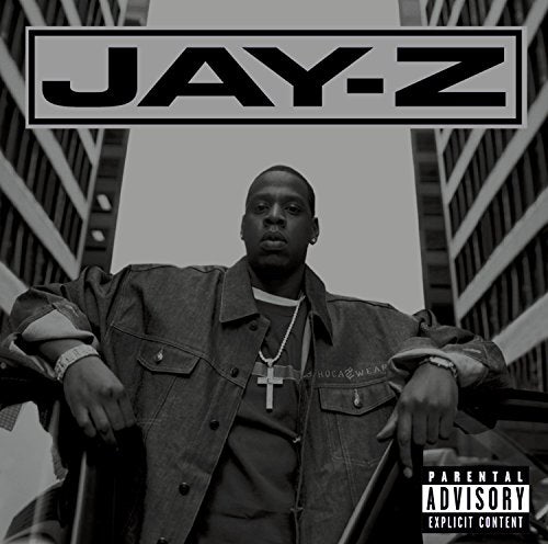Black and white album cover for Jay-Z’s “Volume 3: Life & Times.”