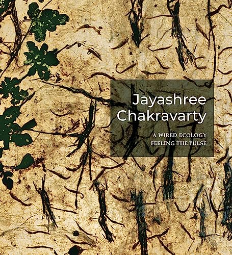 Book cover for "Jayashree Chakravarty" with plant and branch textures.