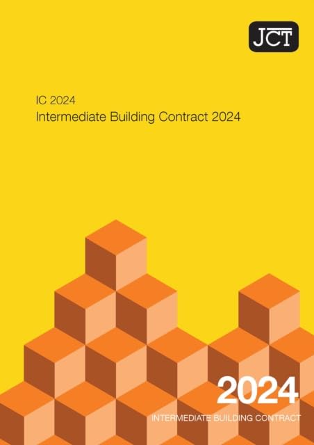 Book with construction contract details, likely a standard building industry reference handbook.