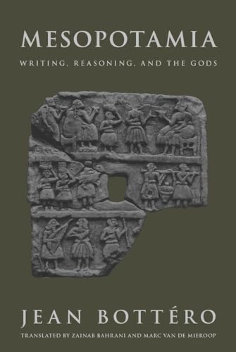 Book cover featuring ancient Mesopotamian stone carving and title āMesopotamia: Writing.ā