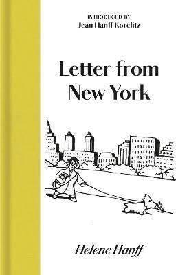 Book cover for Letter from New York by Helene Hanff with a line drawing.