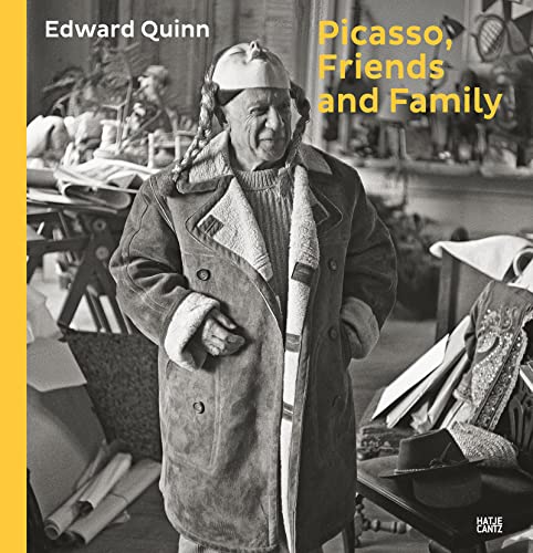 Book cover featuring a black and white portrait of Pablo Picasso.