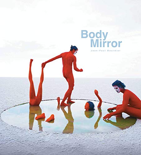 Book cover: orange figures in a circular pool, reflective surface.