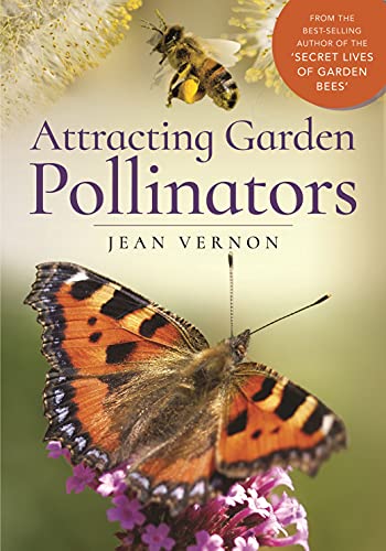 Book cover featuring a bee, butterfly, and purple flowers.