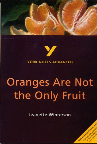Book cover for "Oranges Are Not the Only Fruit" with sliced oranges.