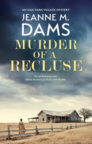 Book cover: woman facing a weathered farmhouse under a stormy sky.