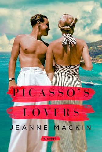 Book cover featuring a man and woman standing by the sea.