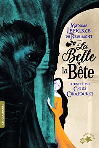 Book cover of "La Belle et la Bête" featuring Beast and Belle.