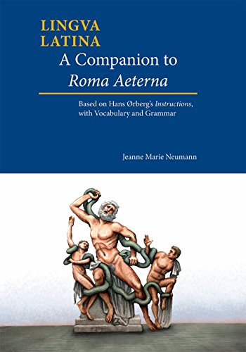 Book cover titled A Companion to Roma Aeterna featuring the Laocoön and His Sons statue.
