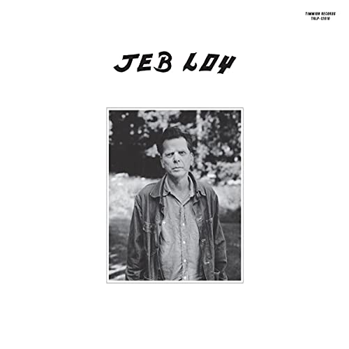 Black and white album cover featuring a portrait of Jeb Loy Nichols.