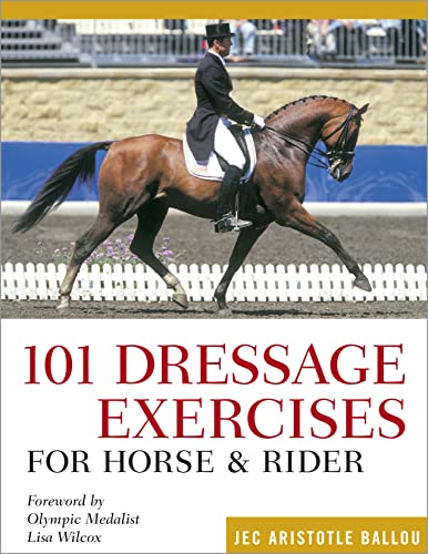 Book cover featuring a dressage rider on a dark bay horse.