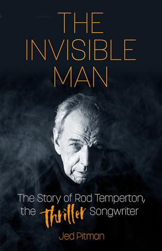Book cover featuring a portrait of Rod Temperton surrounded by smoke against dark background.