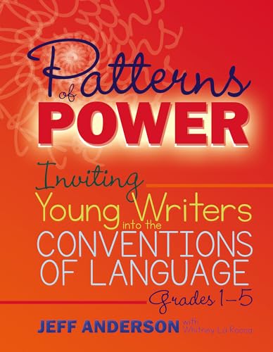 Book cover: "Patterns of Power" for grades 1-5, red and orange design.