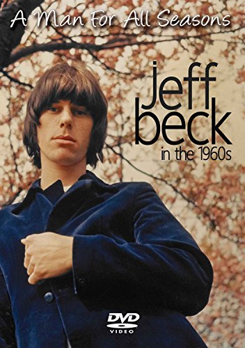 DVD cover featuring a portrait of young Jeff Beck wearing a dark velvet jacket.