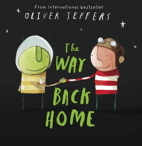 Book cover: two illustrated children in flight suits, dark background.