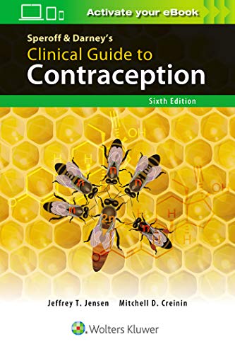 Book cover: "Speroff & Darney's Clinical Guide to Contraception," sixth edition.