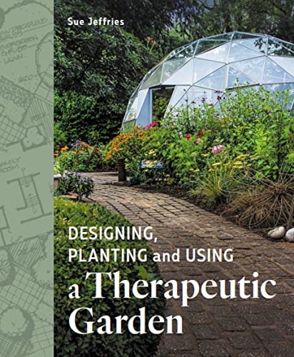 Book cover showing a paved path leading to a geodesic greenhouse in a garden.