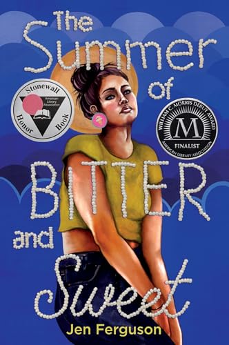 Book cover featuring a young woman in a yellow top against a blue background.