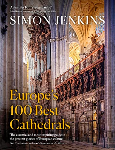 Book cover showing the ornate interior of a cathedral with tall stone columns.