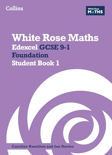 Purple textbook cover with white spiral design and text: “Edexcel GCSE 9-1 Foundation”.