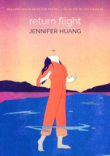 Book cover: woman in orange wading in water, sunset background.