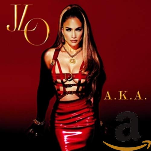 Jennifer Lopez album cover, “A.K.A.”, featuring a portrait of the artist.