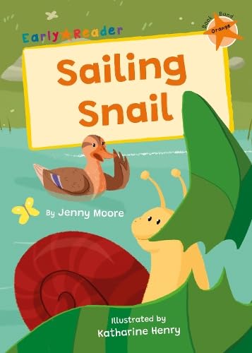 Book cover: a snail and duck on water with yellow lily pads.