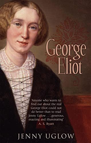 Book cover featuring a portrait of Victorian author George Eliot.