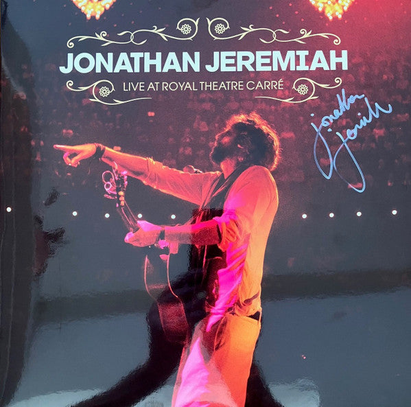Album cover for Jonathan Jeremiah’s “Live At Royal Theatre Carré” vinyl.