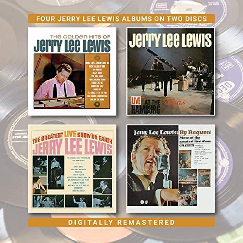 CD cover featuring Jerry Lee Lewis album art and digitally remastered text.